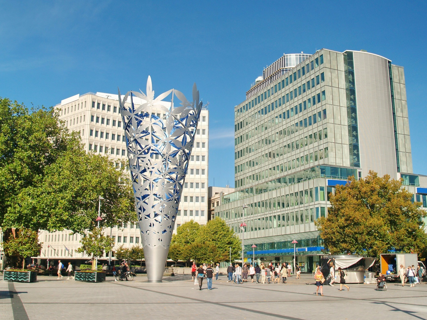 Cathedral Square in Christchurch