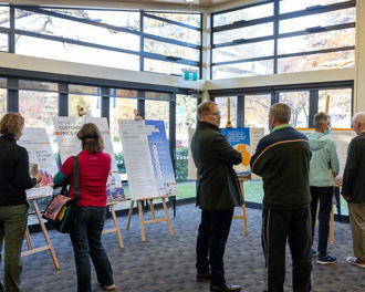 Photo shows Alexandra community members at an Aurora Energy Customised price-quality path consultation event.